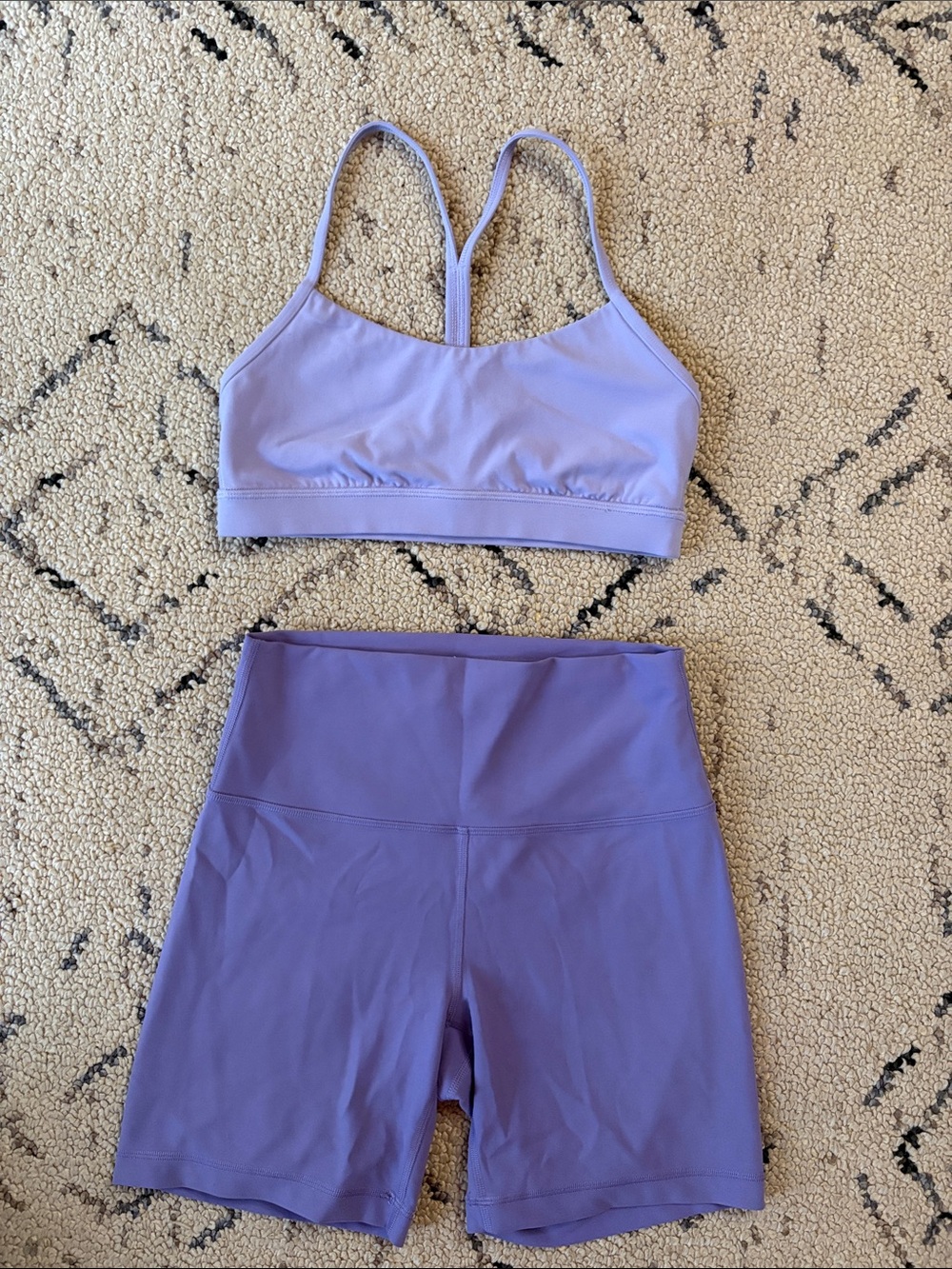 Lululemon set sz 8 EUC